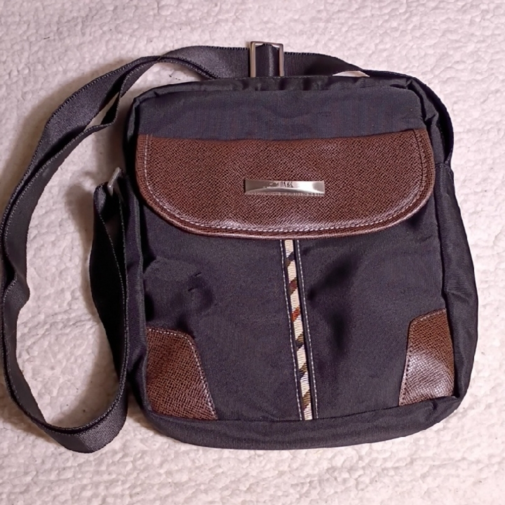 Stylish Black and Brown Men's Bag